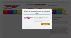 Desktop Screenshot of boomerangpromotions.net